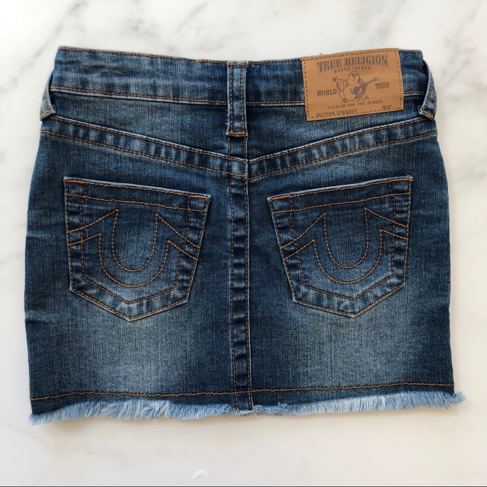 True Religion Band Jeans Size 6 Girls